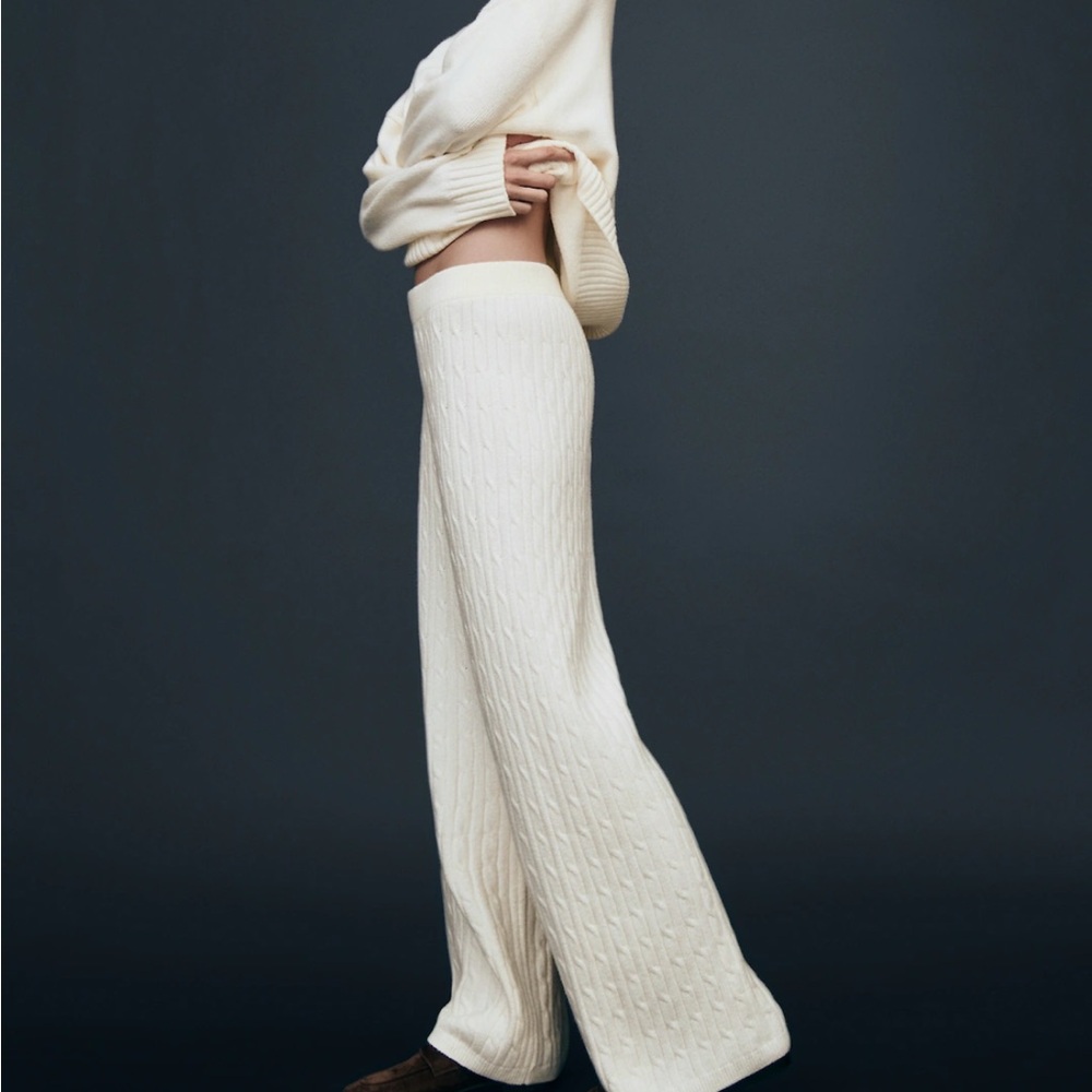 Gap Knit Cream Lounge Set M